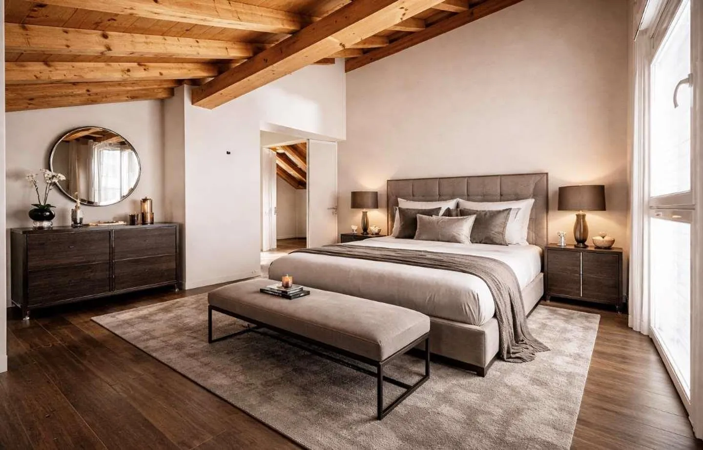 Elegante Einfamilienhaus mit großzügigen Räumen und Garten - Foto 2 von 13