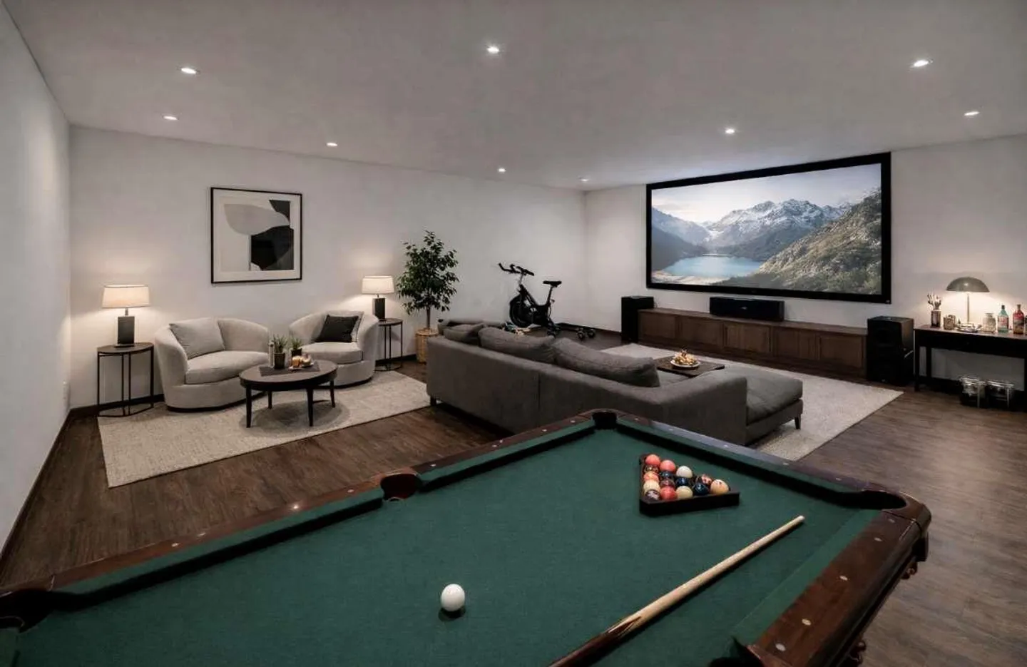 Elegante Einfamilienhaus mit großzügigen Räumen und Garten - Foto 4 von 13