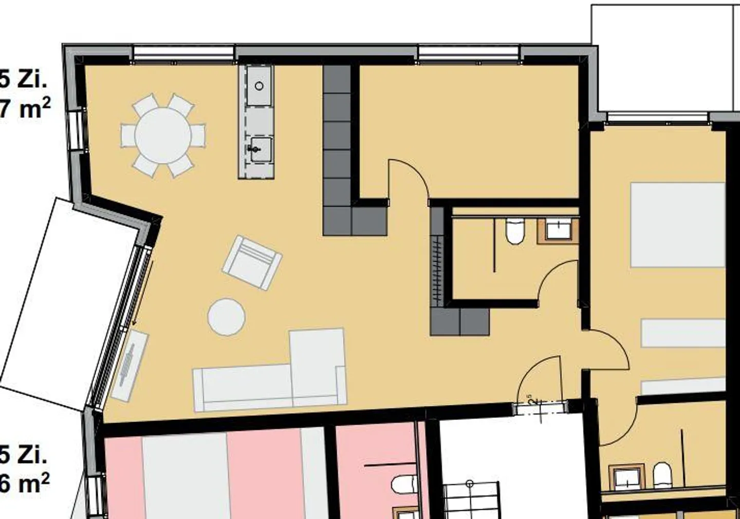 Helle und moderne 3.5-Zimmer-Wohnung an Toplage - Foto 9 von 9