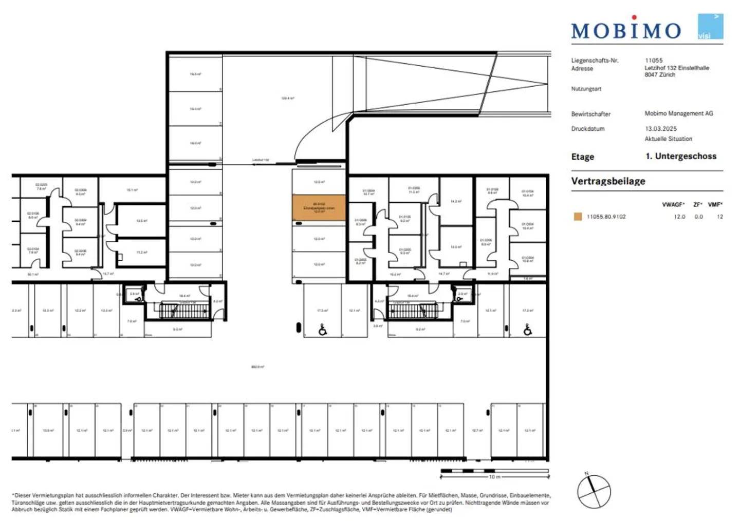 Places de stationnement au Letzihof - Photo 2 sur 2