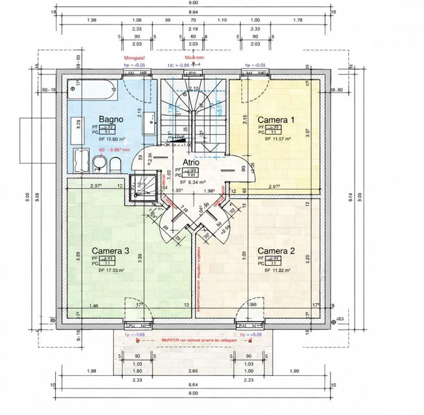 Elegante Einfamilienhaus mit großzügigen Räumen und Garten - Foto 12 von 13