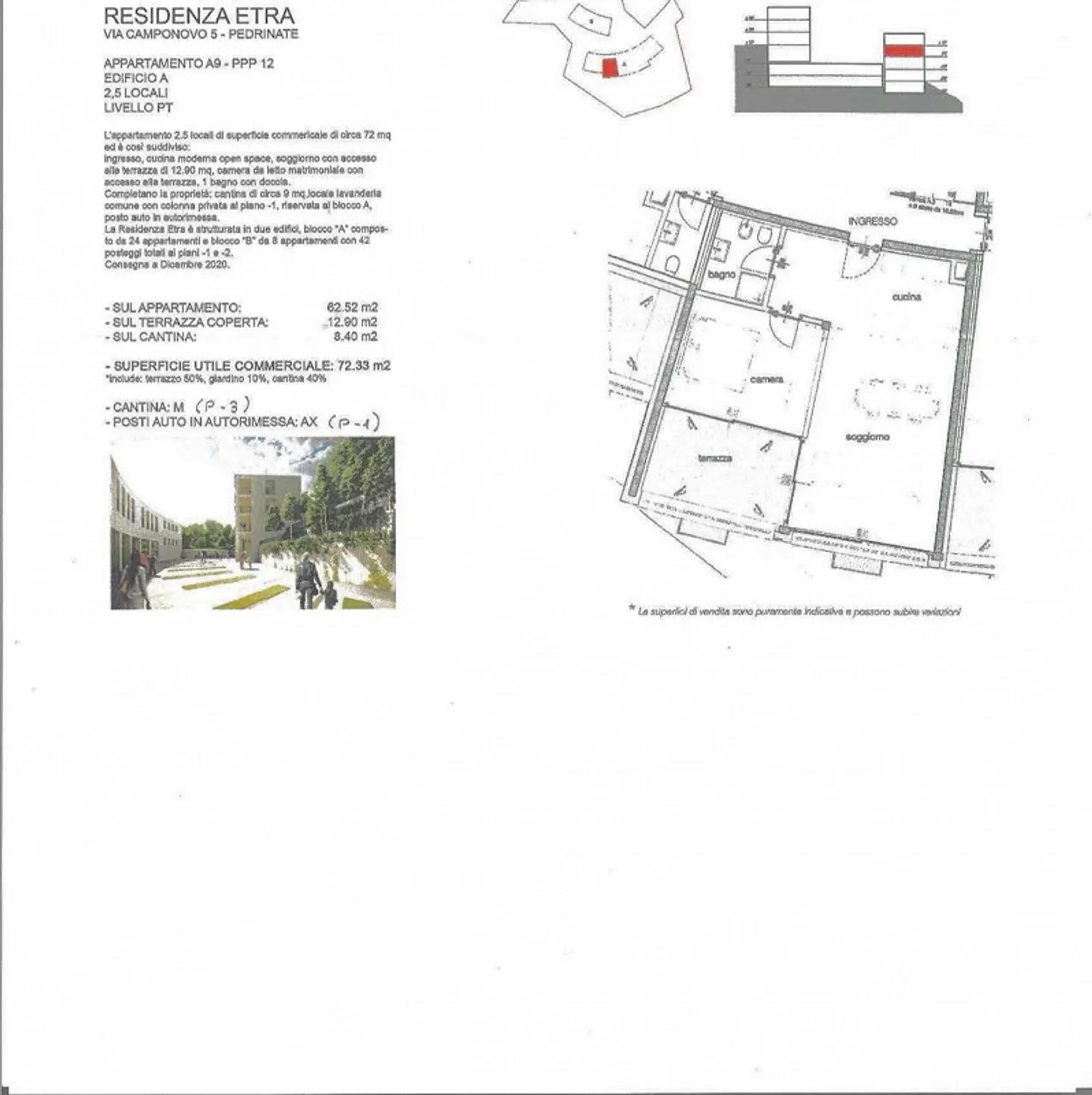 APPARTAMENTO IN AMBIENTE VERDE, IDEALE COME INVESTIMENTO - Foto 5 di 6