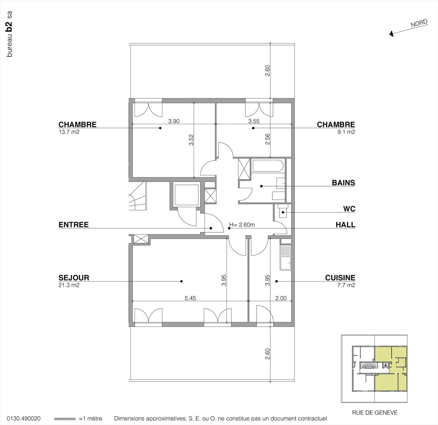 Appartement 4 pièces - Photo 6 sur 6