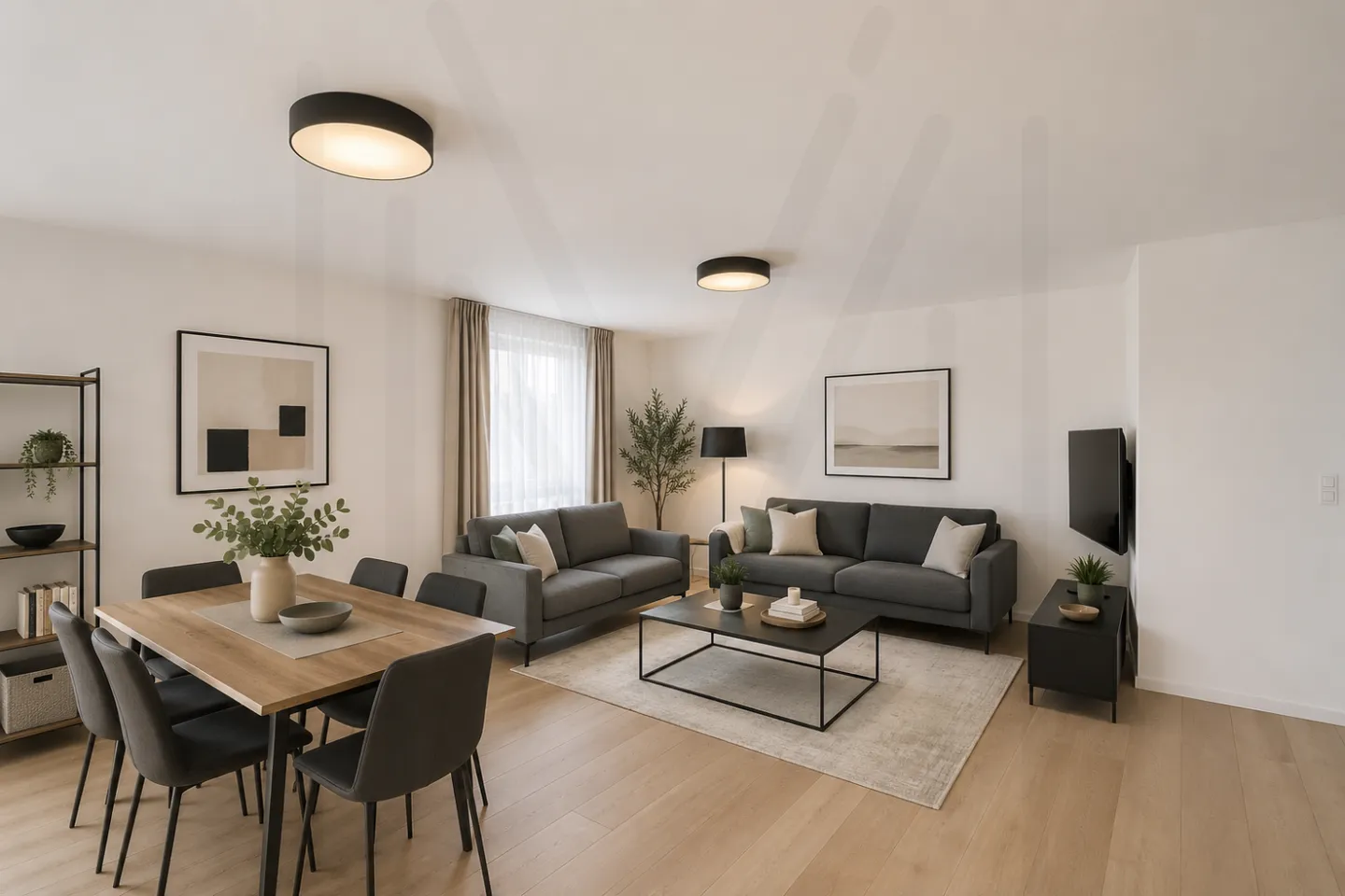 Ein zeitgenössischer Lebensstil nur wenige Schritte vom Zentrum von Bulle entfernt? Wunderschöne 3,5 Zimmer - Foto 1 von 13