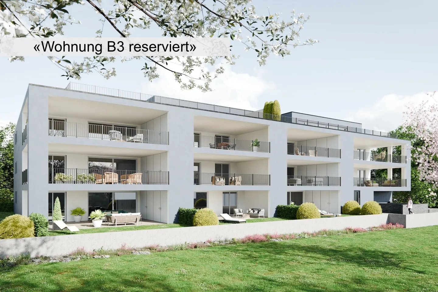 WOHNEN AN PERFEKTER ZENTRUMSLAGE; 3 1/2 Zimmer Etagenwohnung B3 - Foto 1 von 11