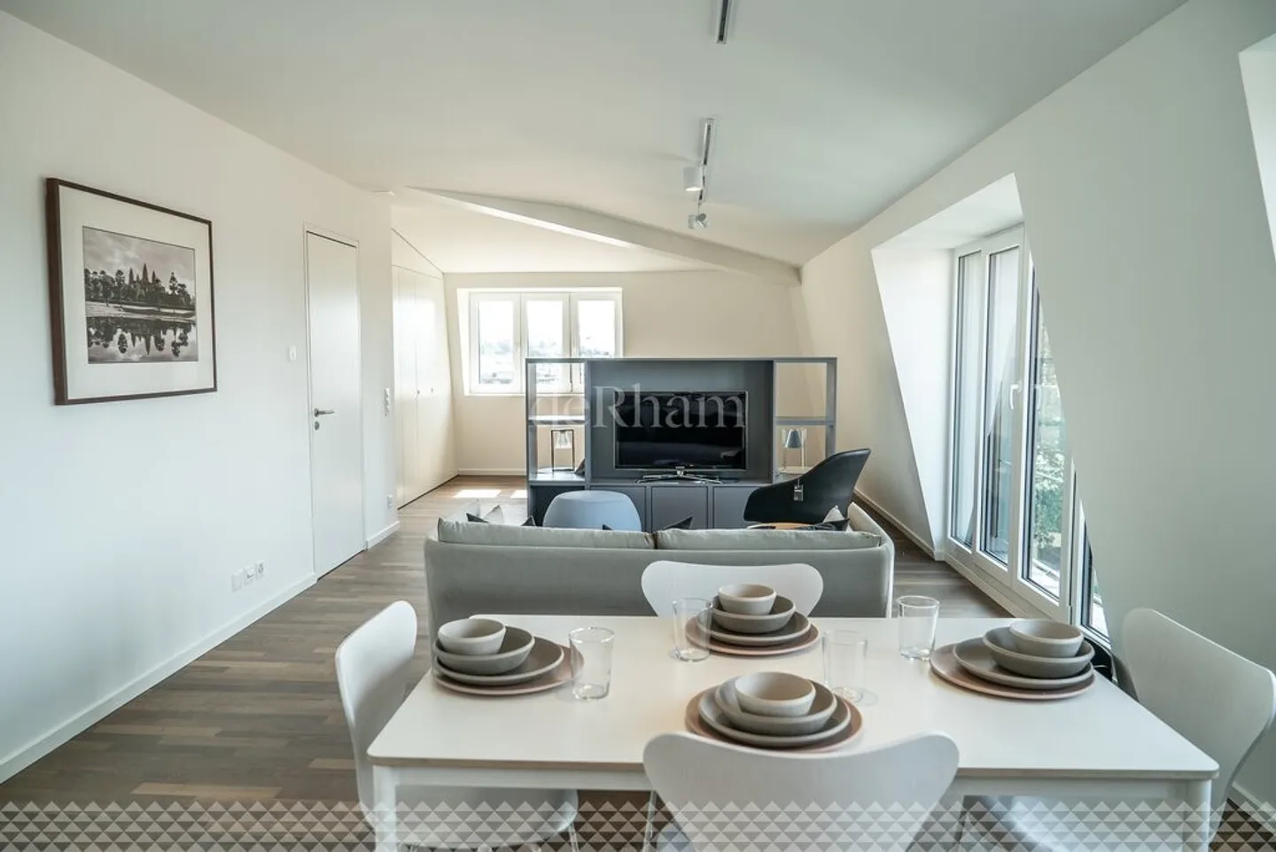 Wunderschönes Loft im obersten Stockwerk - Viertel Chailly - Foto 3 von 4