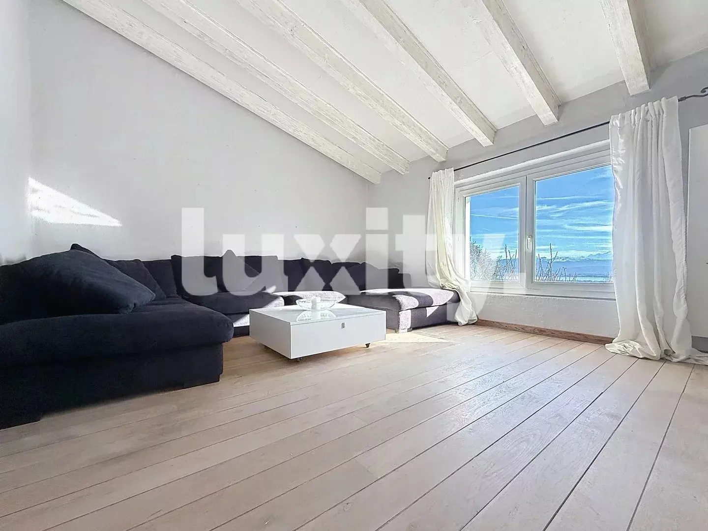 Extraordinary furnished property ? Panoramic view of Lake Geneva ? Genolier short-term rental - Photo 3 of 8