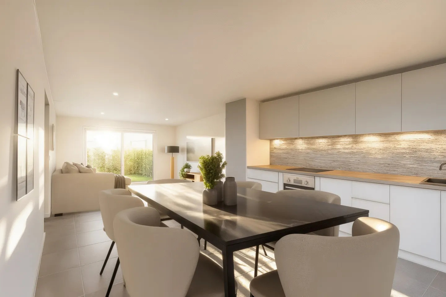 Appartement moderne 4.5 pièces avec jardin - Photo 1 sur 5