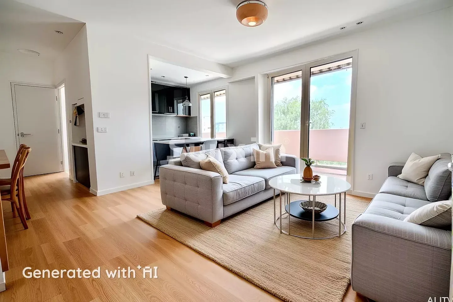 Renovierte Wohnung in Fribourg - Foto 2 von 6