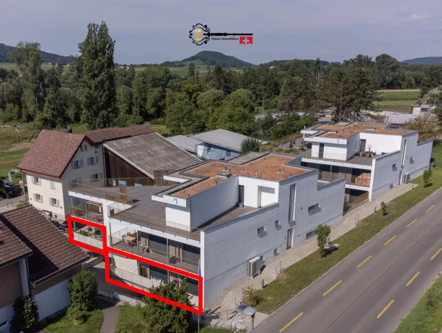Vivere spazioso con vista sul Reno e due terrazze - Foto 11 di 12