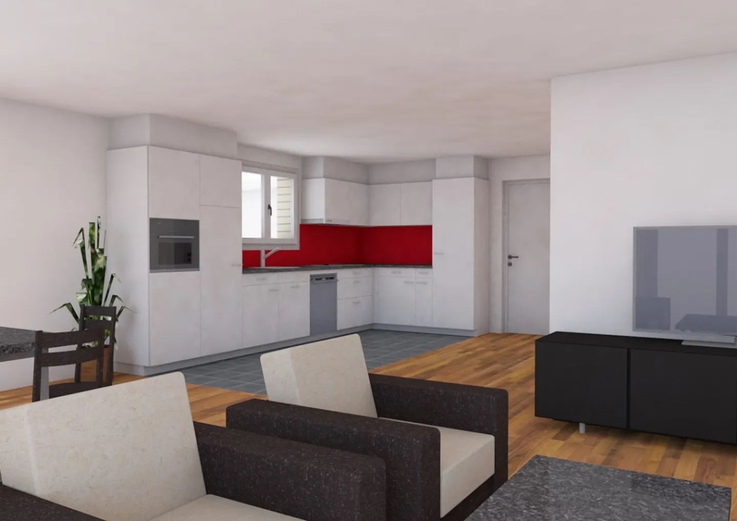 3-Year 5 1/2-Room Apartment: Comfortable and Central Living in Safenwil - Photo 1 of 2