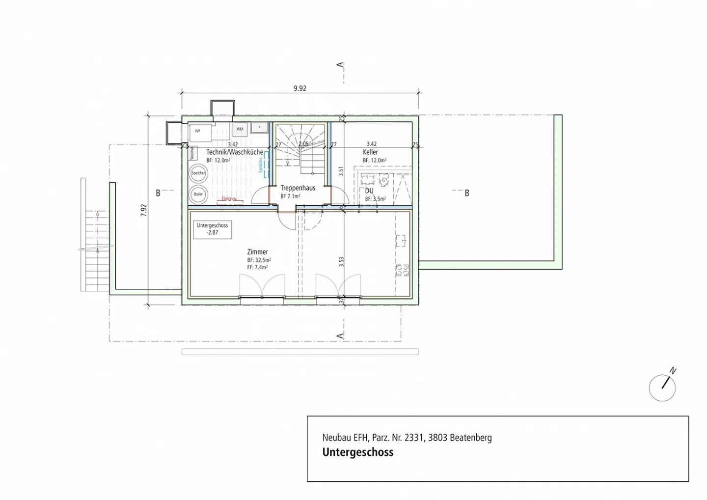 Terrain à bâtir avec projet de maison individuelle et vue magnifique sur les montagnes - Photo 9 sur 15