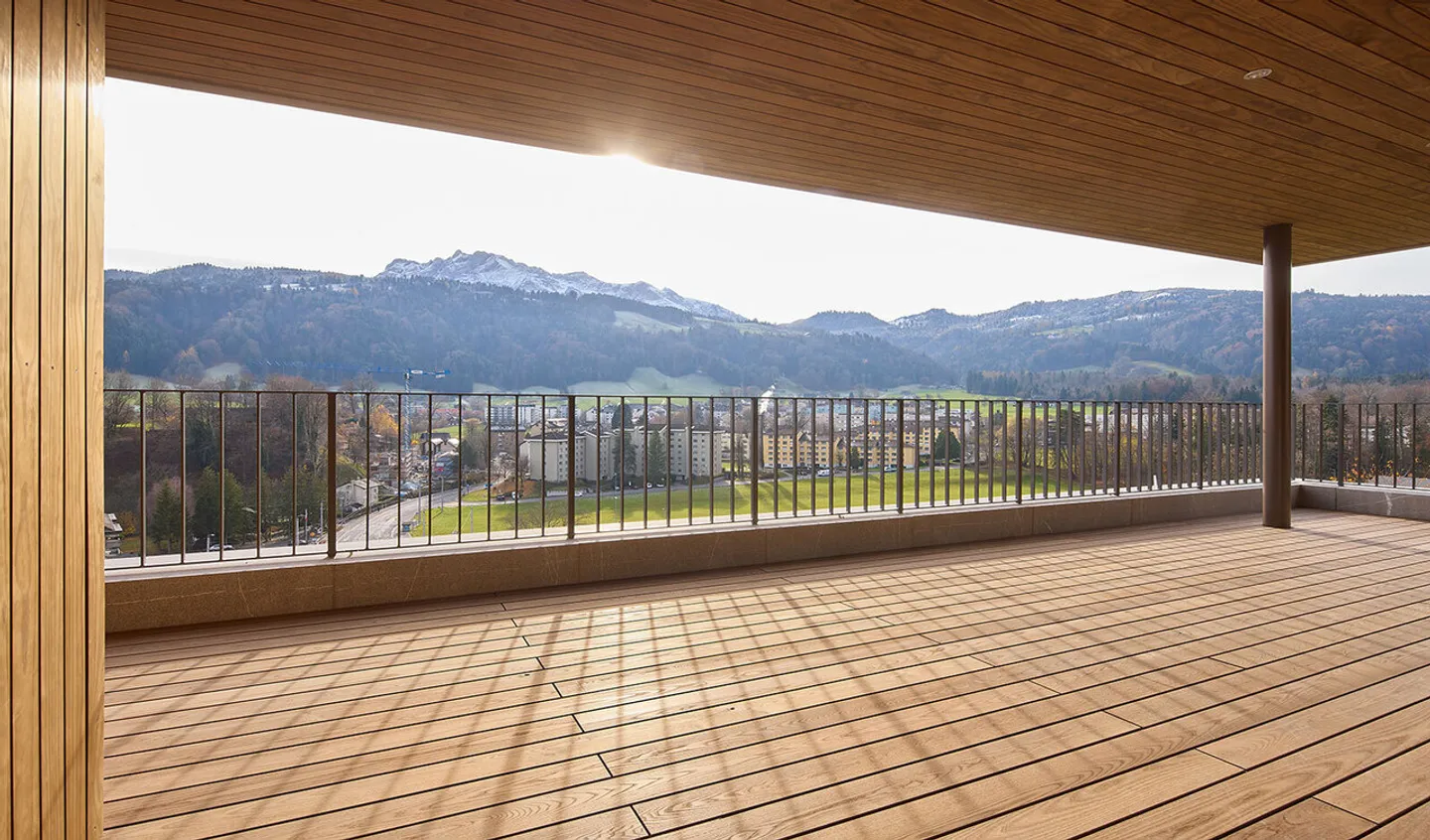 High-quality 5½-room new apartment with panoramic view - Photo 5 of 6