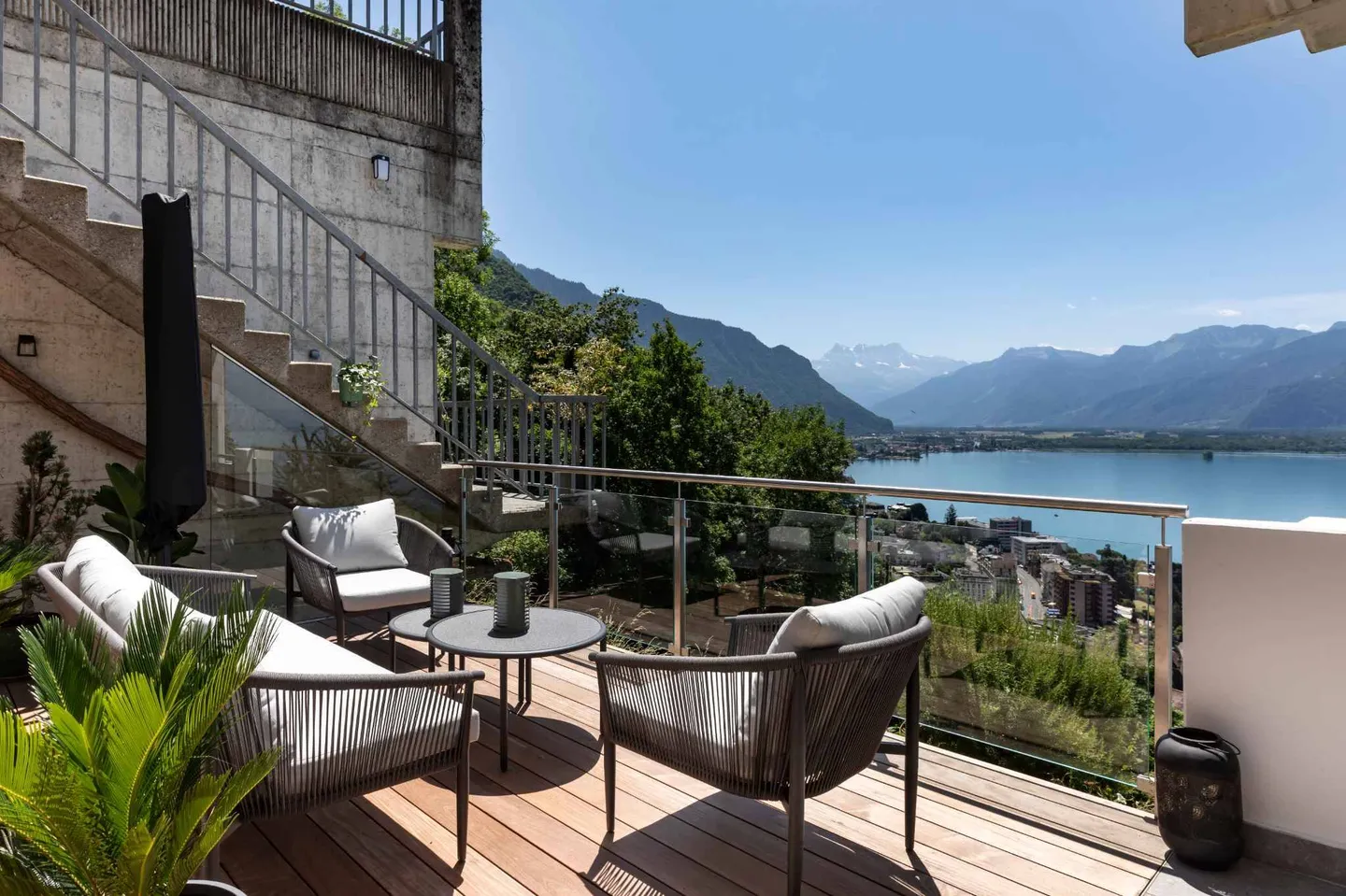 Magnifique loft à seulement 2 minutes de l'école hôtelière de Glion ! - Photo 8 sur 13