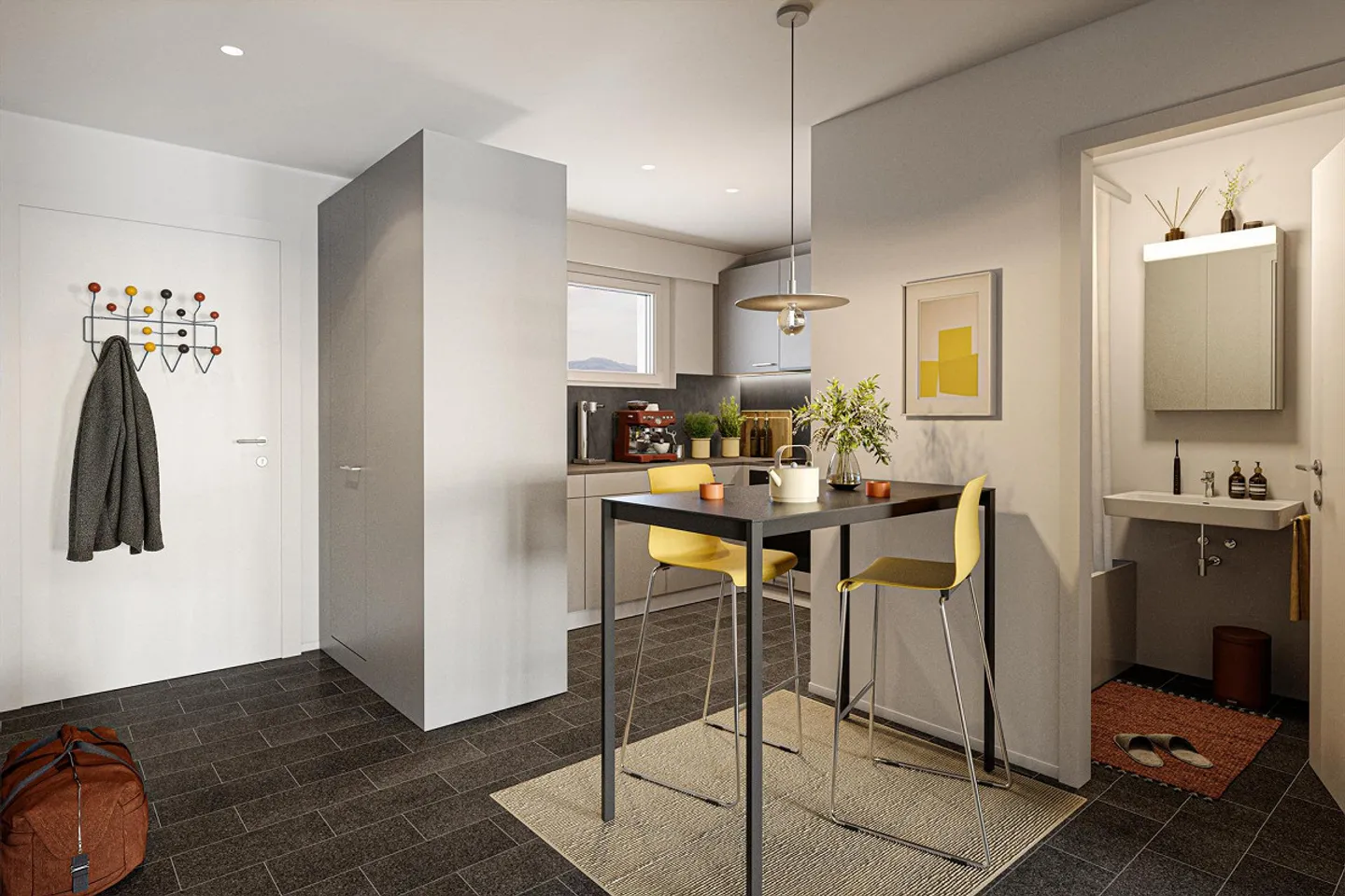 Renovated 3.5-room apartment with balcony Bahnhofstrasse 59, Spreitenbach - Photo 3 of 4