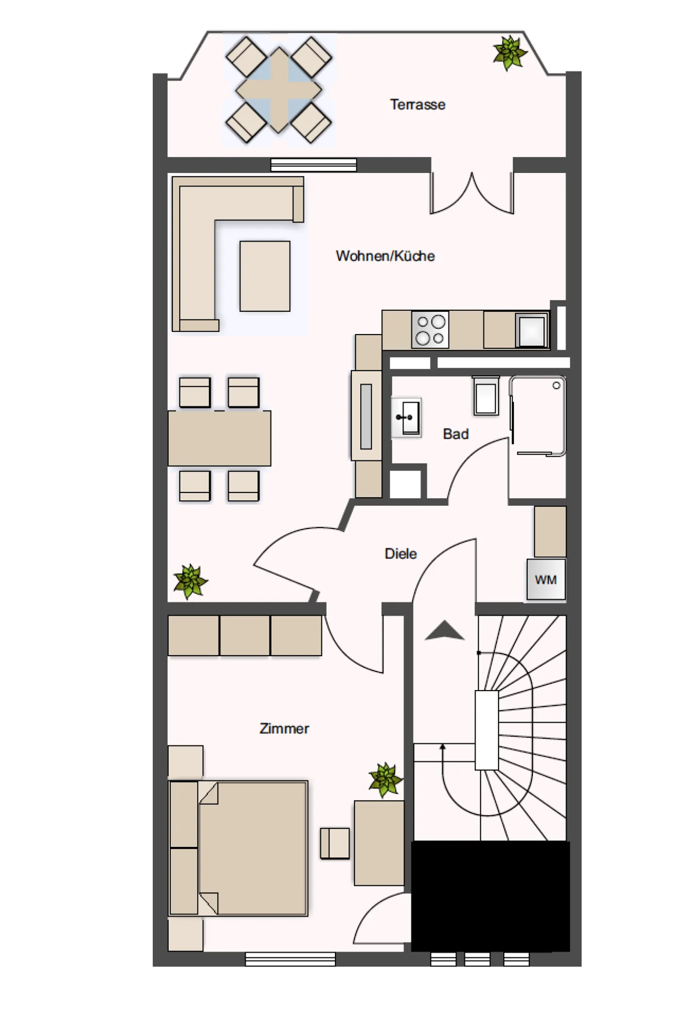 Beautiful 2.5 Room Apartment with Balcony, Elevator, and Cellar Available from 1.11.2025 - Photo 8 of 8