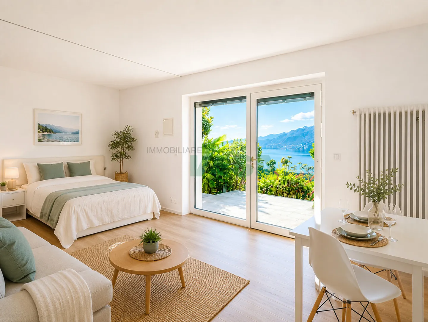 Delizioso Monolocale con Vista Lago - Foto 1 di 10