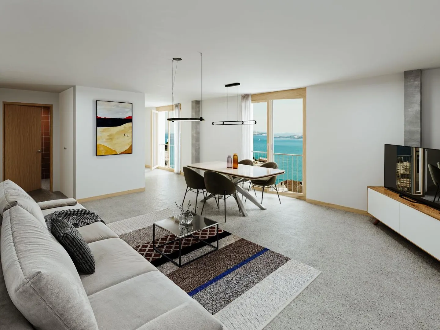 Appartement moderne 3.5 pièces - Photo 3 sur 6