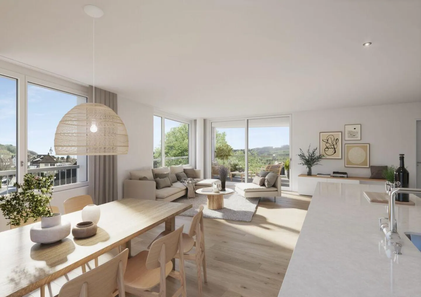 3.5-Zi-Gartenwohnung Murhubel Triengen - Foto 3 von 5