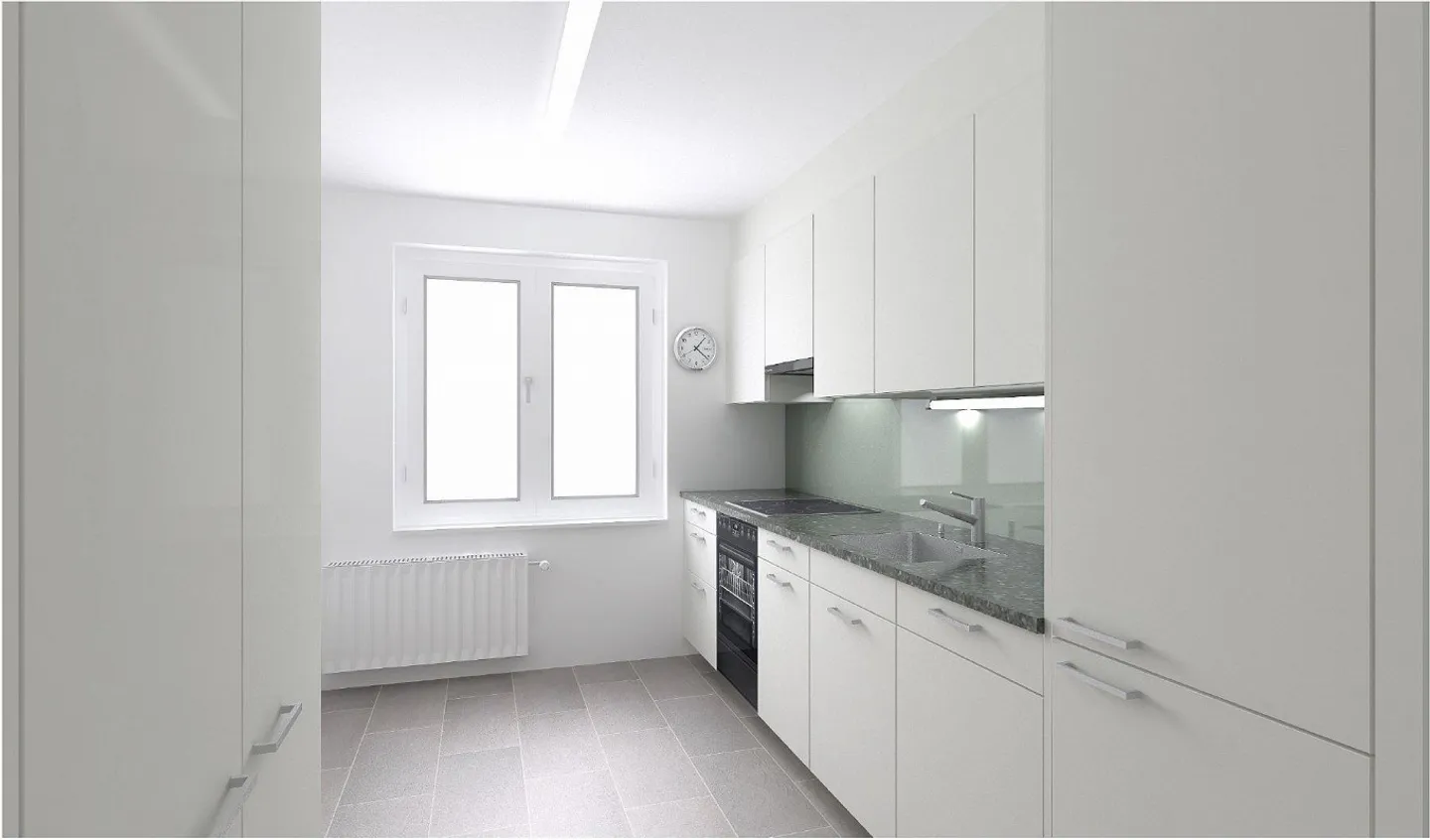 Appartamento di 3 stanze con nuova cucina - Foto 2 di 8