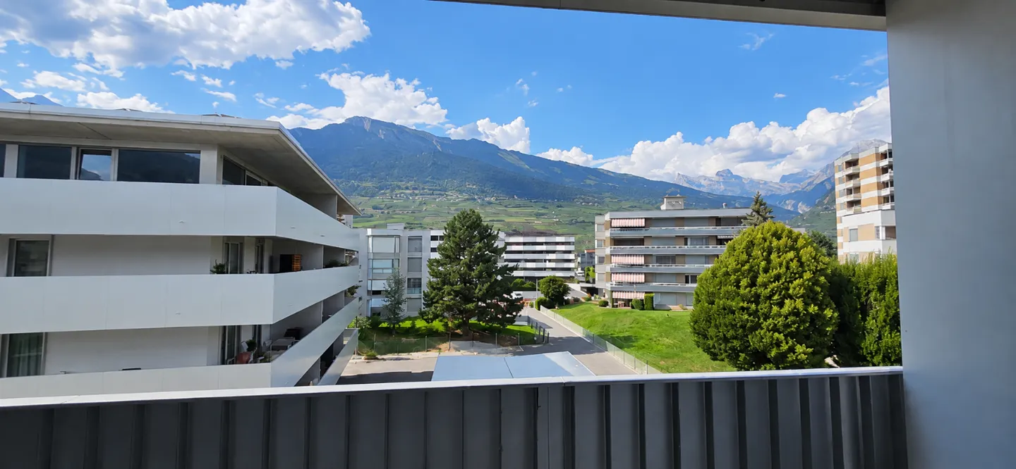 Studio von 37m² mit Balkon in Conthey - Foto 6 von 12