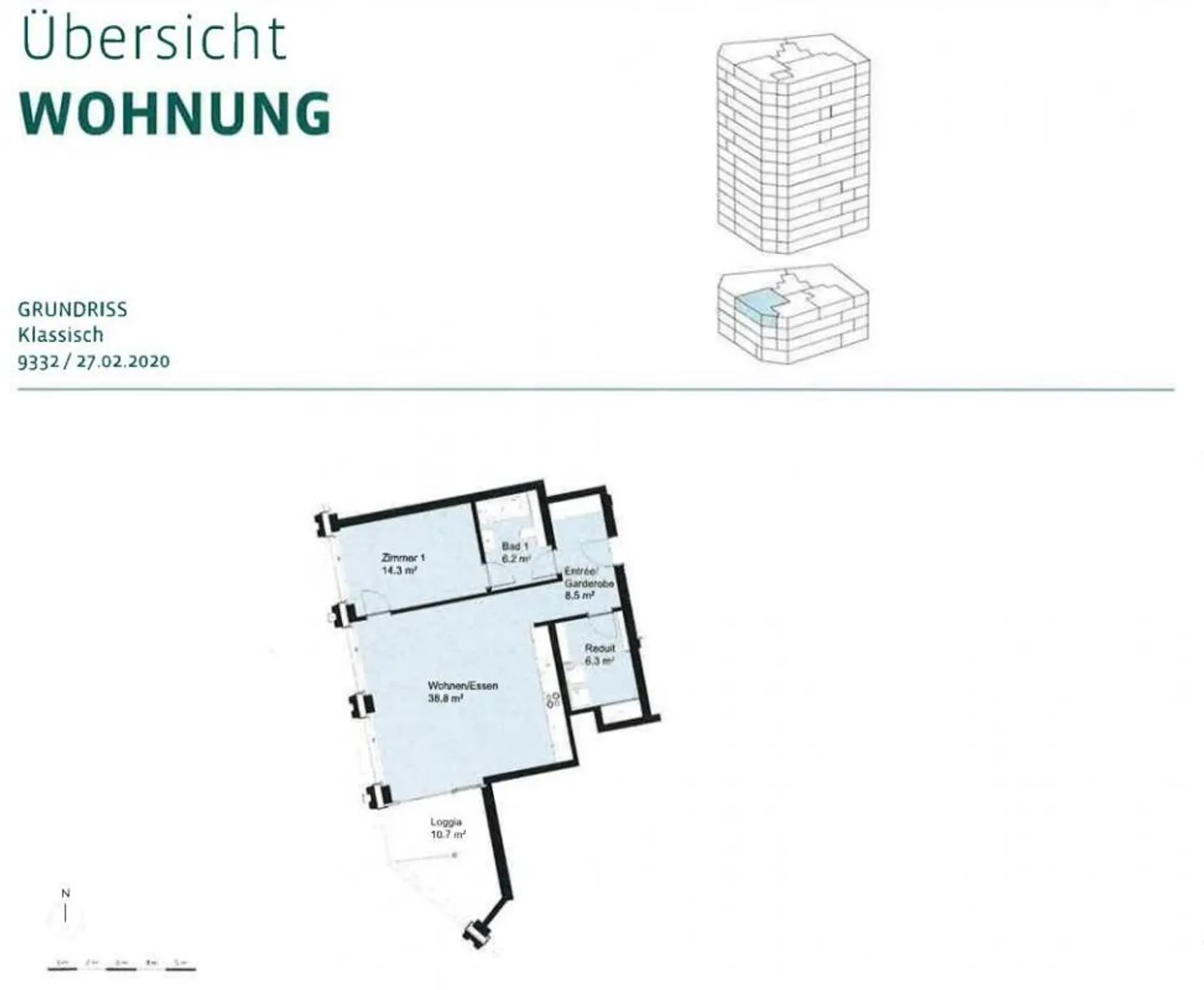 2.5-Zimmer-Minergie-Wohnung 3. OG (Jade, Glasi-Quartier) – ab Dez 2025 - Foto 8 von 8