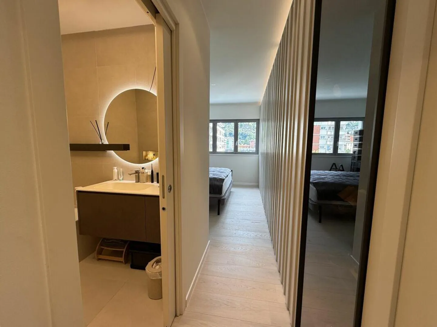 Elegantes 3,5-Zimmer-Wohnung, eingerichtet, in kurzer Entfernung zur Stadt - Foto 7 von 11