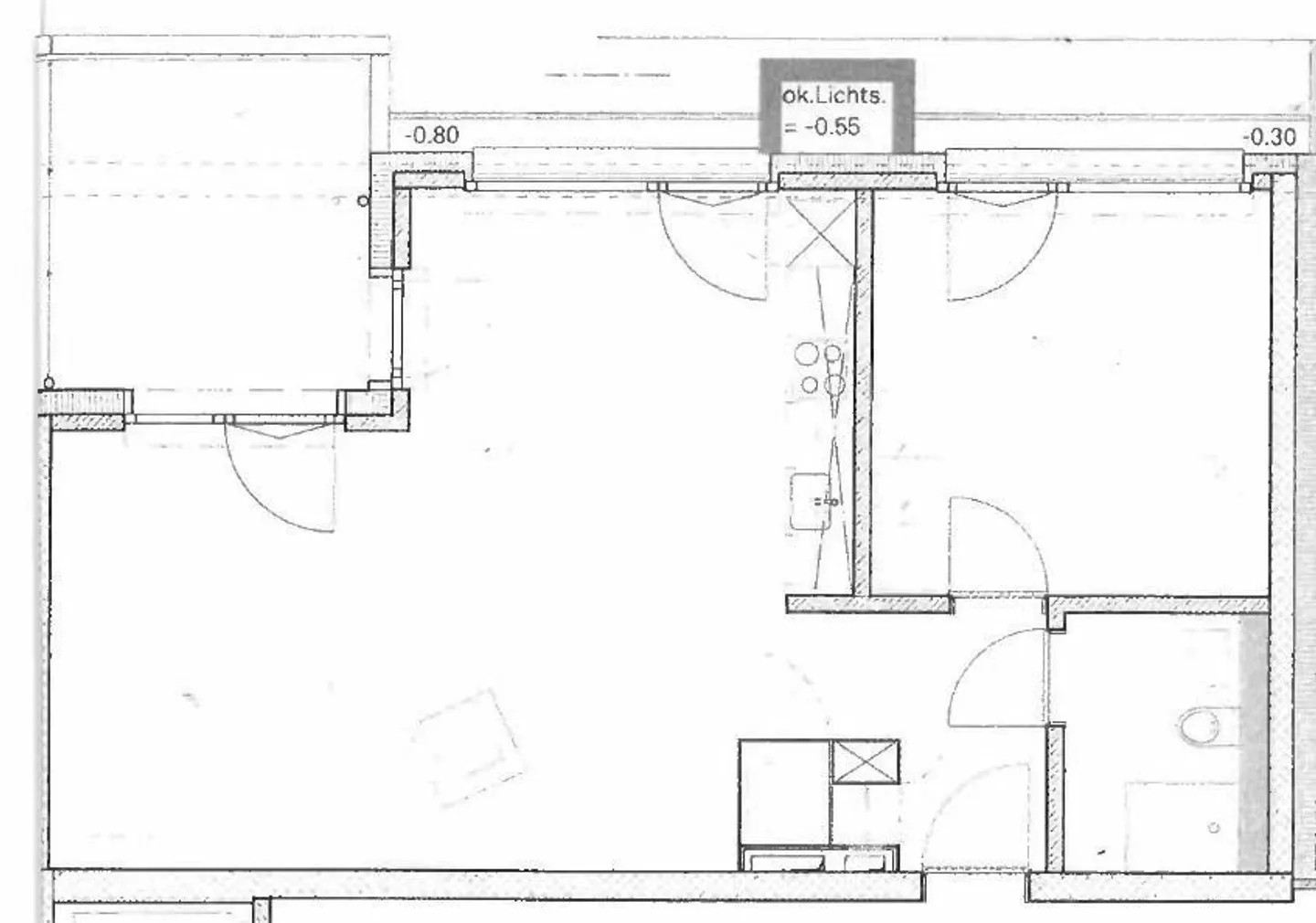 Stilvolle 2.5-Zimmer-Wohnung - Foto 7 von 7