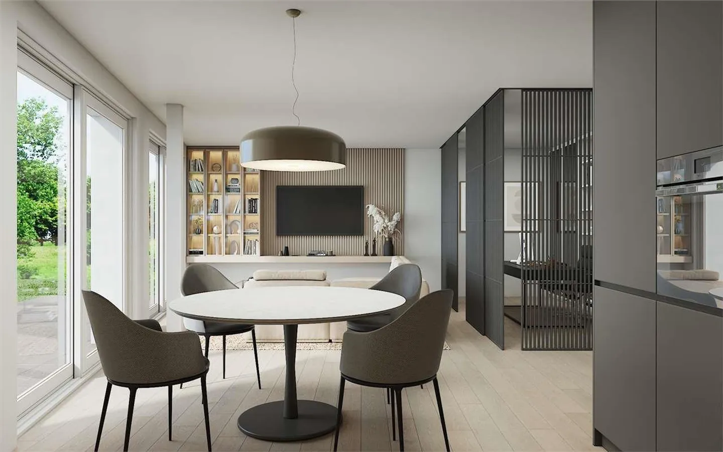 LUGANO: NEUES 3-ZIMMER-WOHNUNG MIT GARTEN - Foto 2 von 7