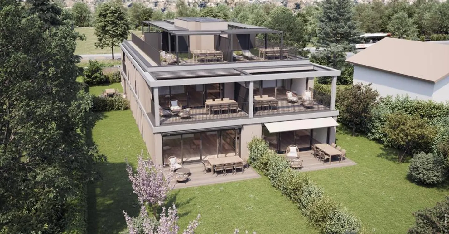 3-room apartment on the garden level with private rooftop - Photo 2 of 3