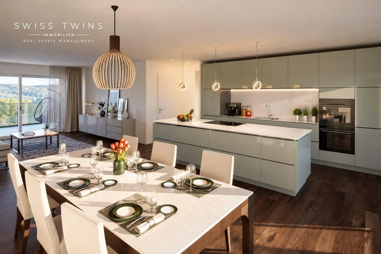 Modernes Apartment mit Seeblick - Foto 2 von 9