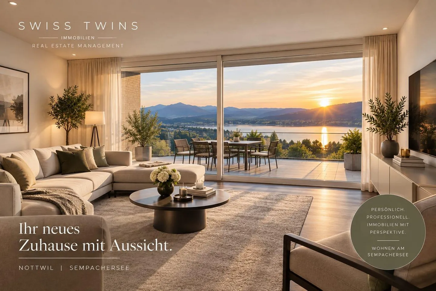 Modernes Apartment mit Seeblick - Foto 3 von 9