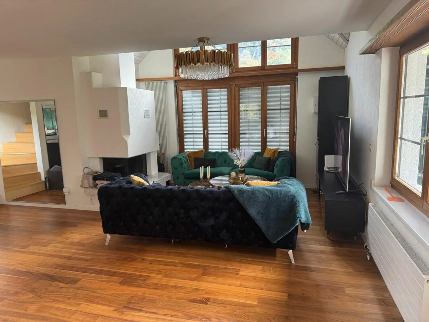 Maison 5.5 pièces élégante et charmante avec cheminée et belle ... - Photo 4 sur 22
