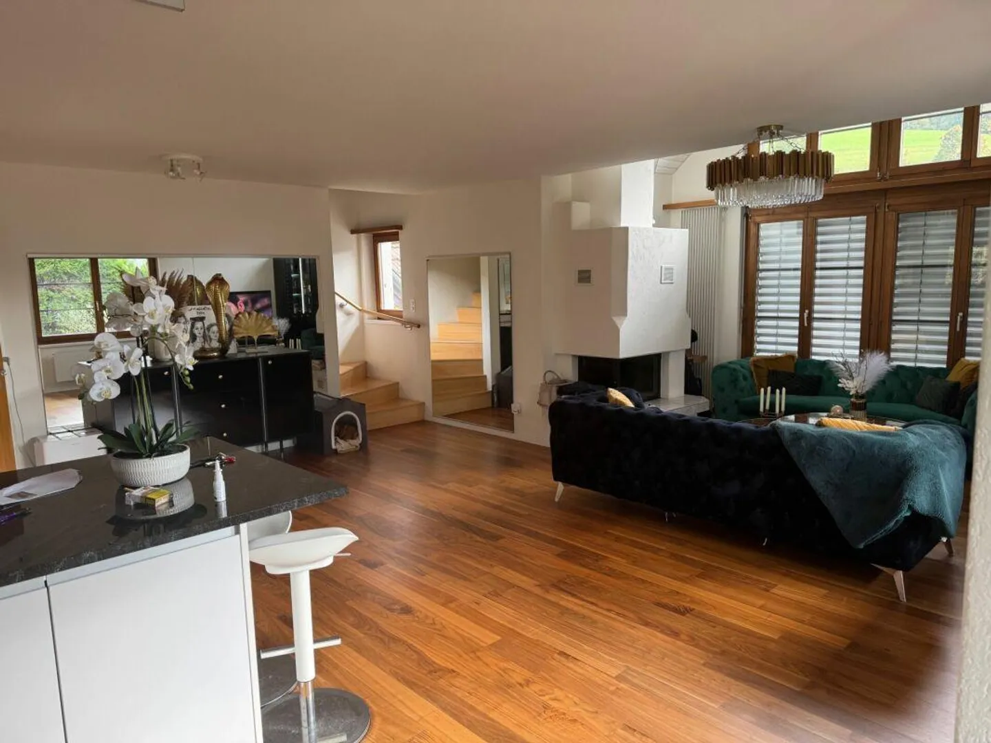 Maison 5.5 pièces élégante et charmante avec cheminée et belle ... - Photo 5 sur 22
