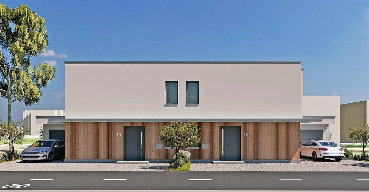 NOUVEAU - Maison jumelée moderne avec un caractère de bien-être - Photo 1 sur 8