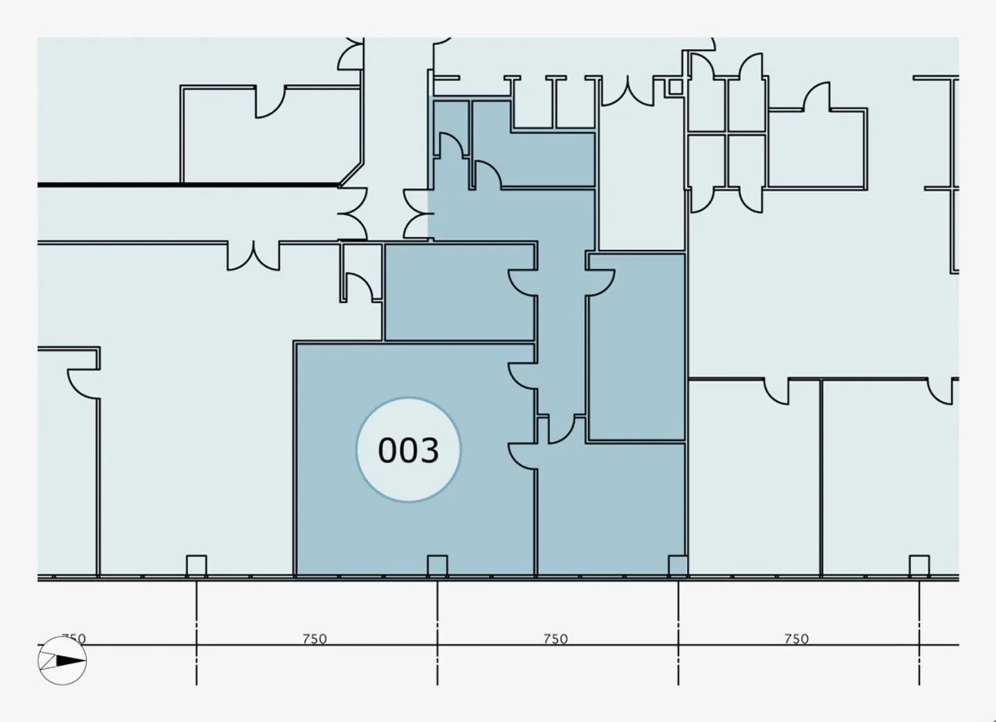 LUGANO NORD/BIOGGIO - À LOUER BUREAU LUMINEUX DE 140 M² (réf. 003) - Photo 13 sur 14