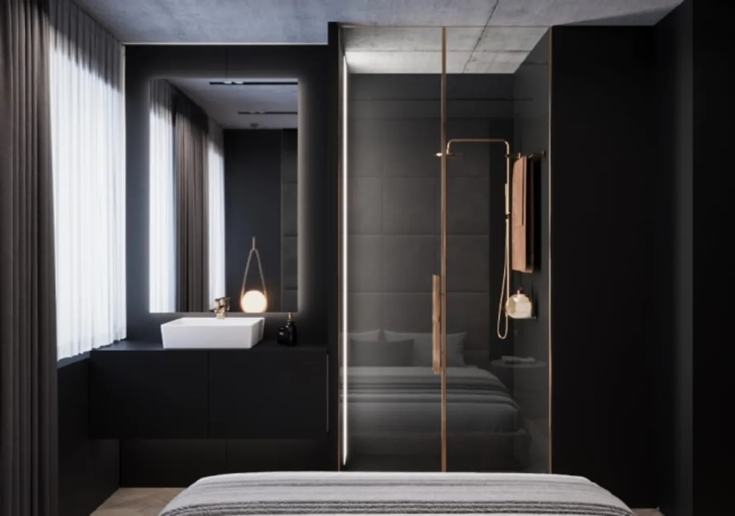 Habitation urbaine élégante avec équipements luxueux - Photo 10 sur 12