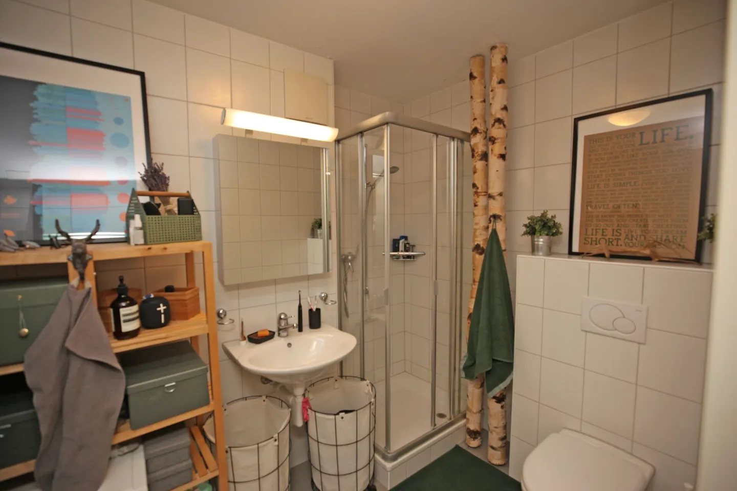 Appartamento mansardato elegante di 2,5 stanze in una fattoria ristrutturata - Foto 6 di 10