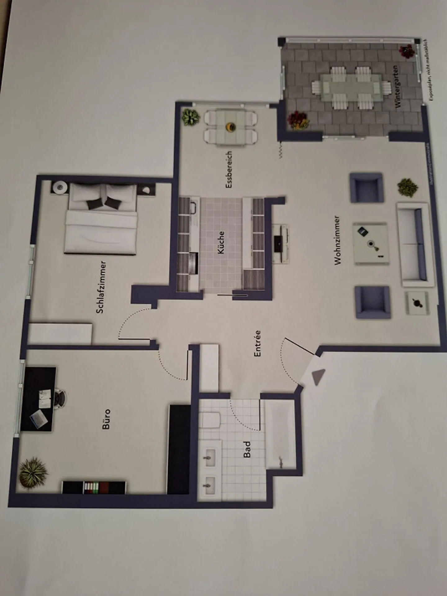 Helle 3.5 Zimmer Wohnung - Foto 12 von 12