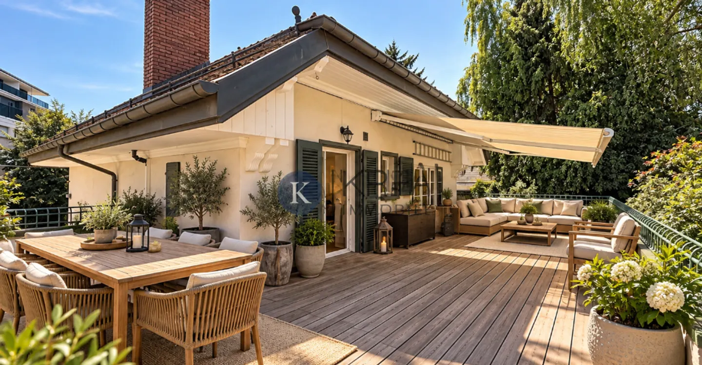 Vivre en ville, profiter d'un jardin et tout faire à pied : un privilège rare à Lausanne ! - Photo 1 sur 13
