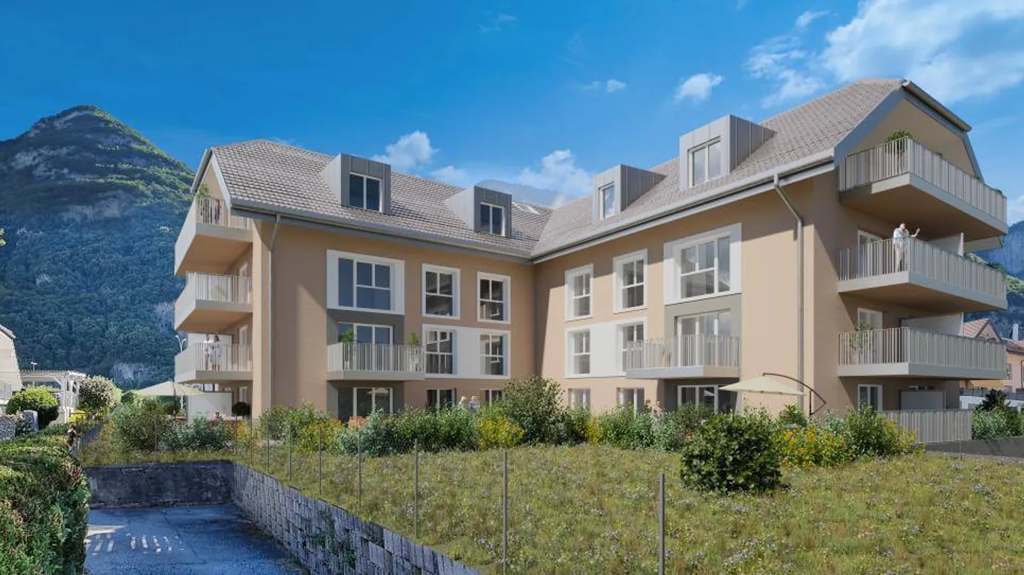 Apartment with 3.5 rooms in a new residence - Photo 7 of 9