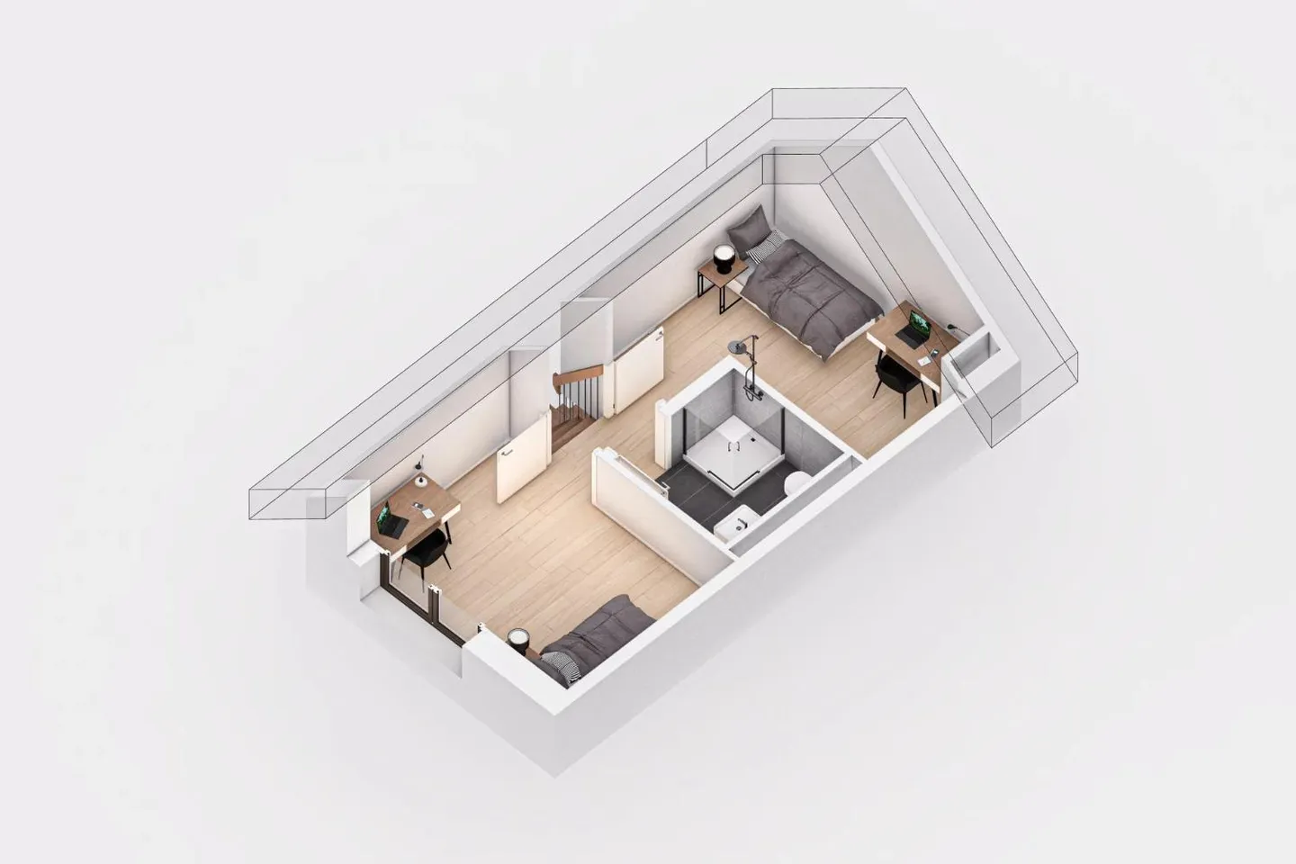 Duplex 4.5 rooms - Photo 10 of 10