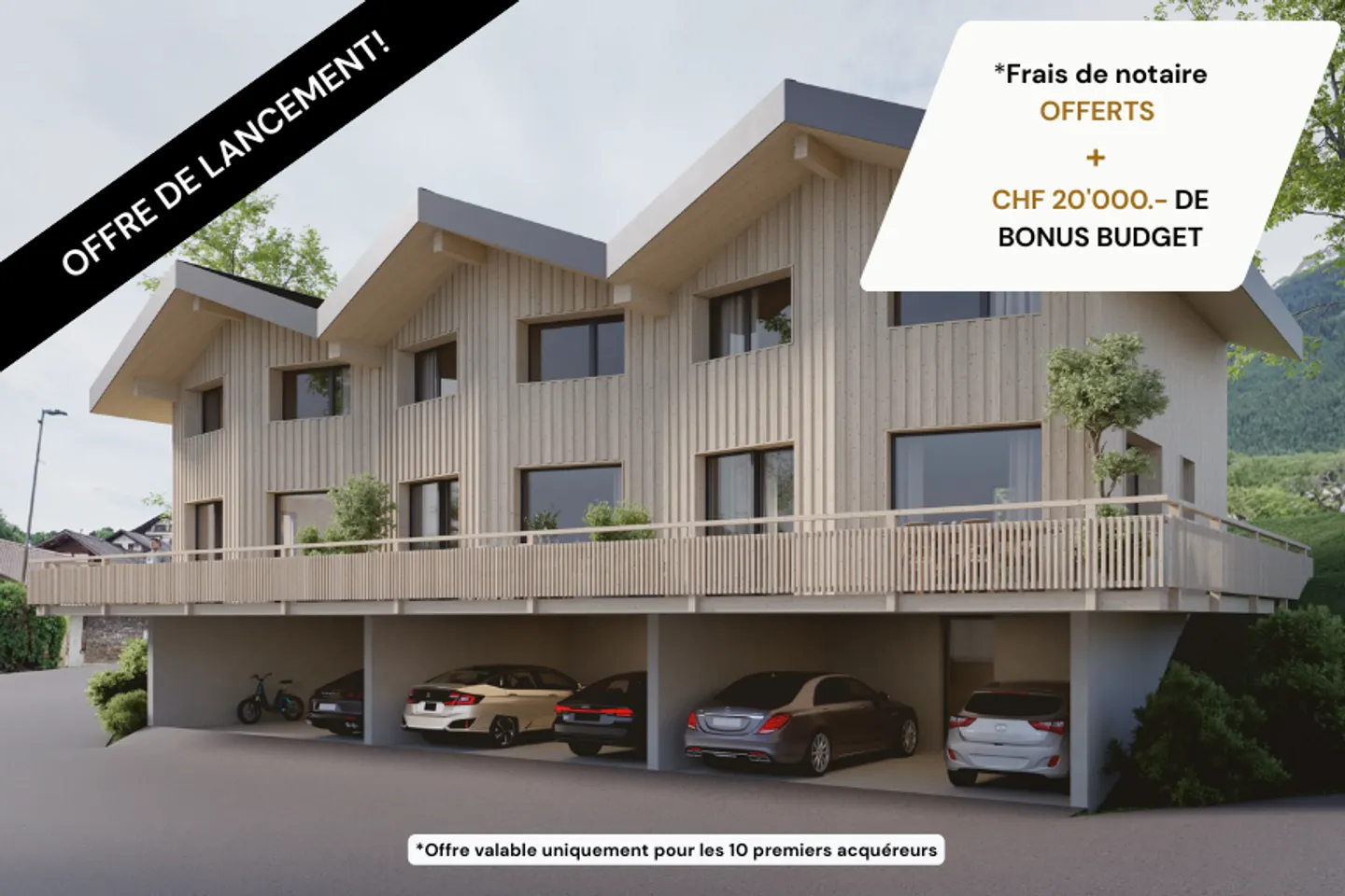 Chalet avec Vue Alpestre Époustouflante - Photo 1 sur 8