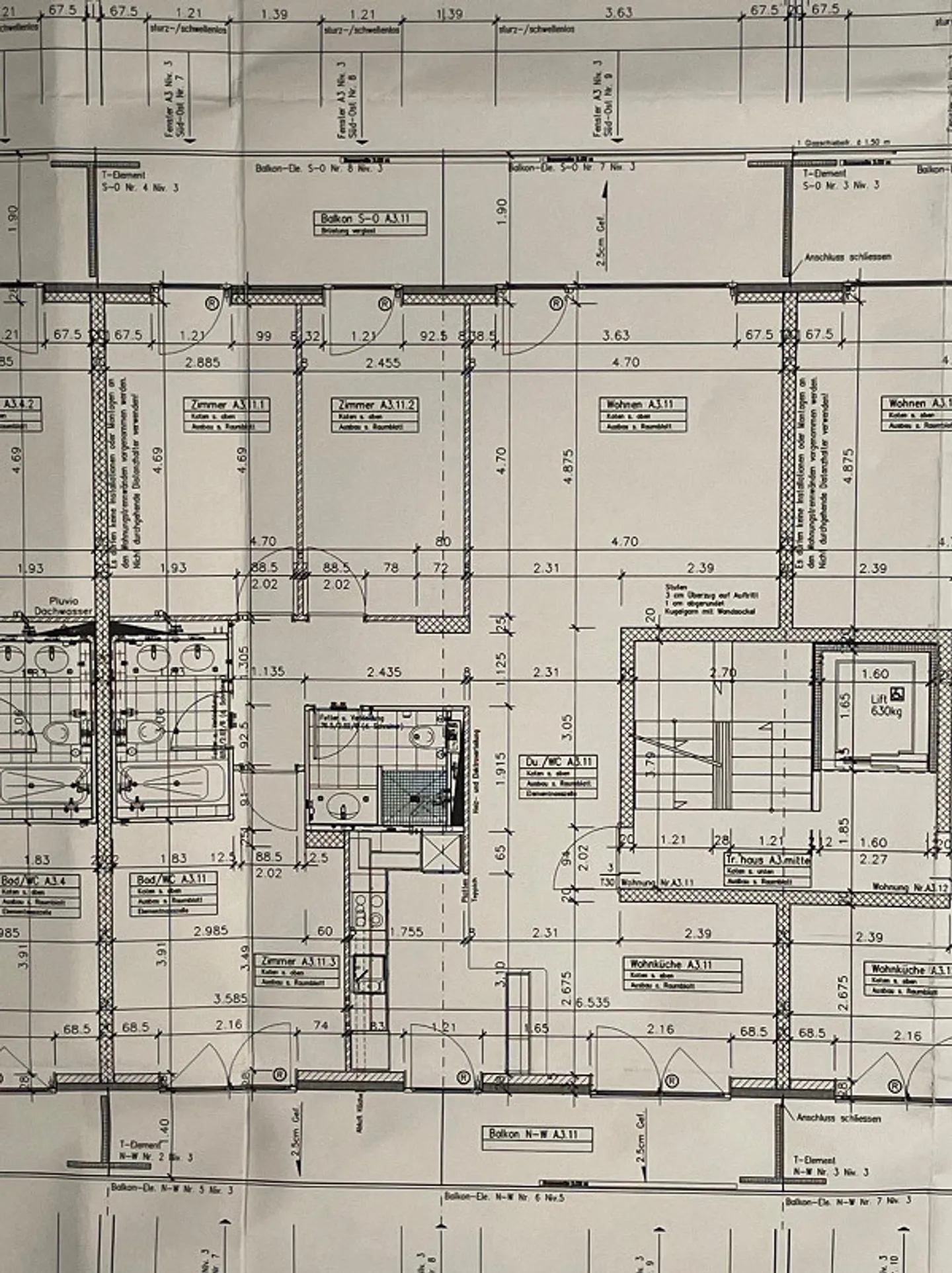 Attractive 4 1/2 room apartment with 2 balconies and panoramic view - Photo 8 of 8