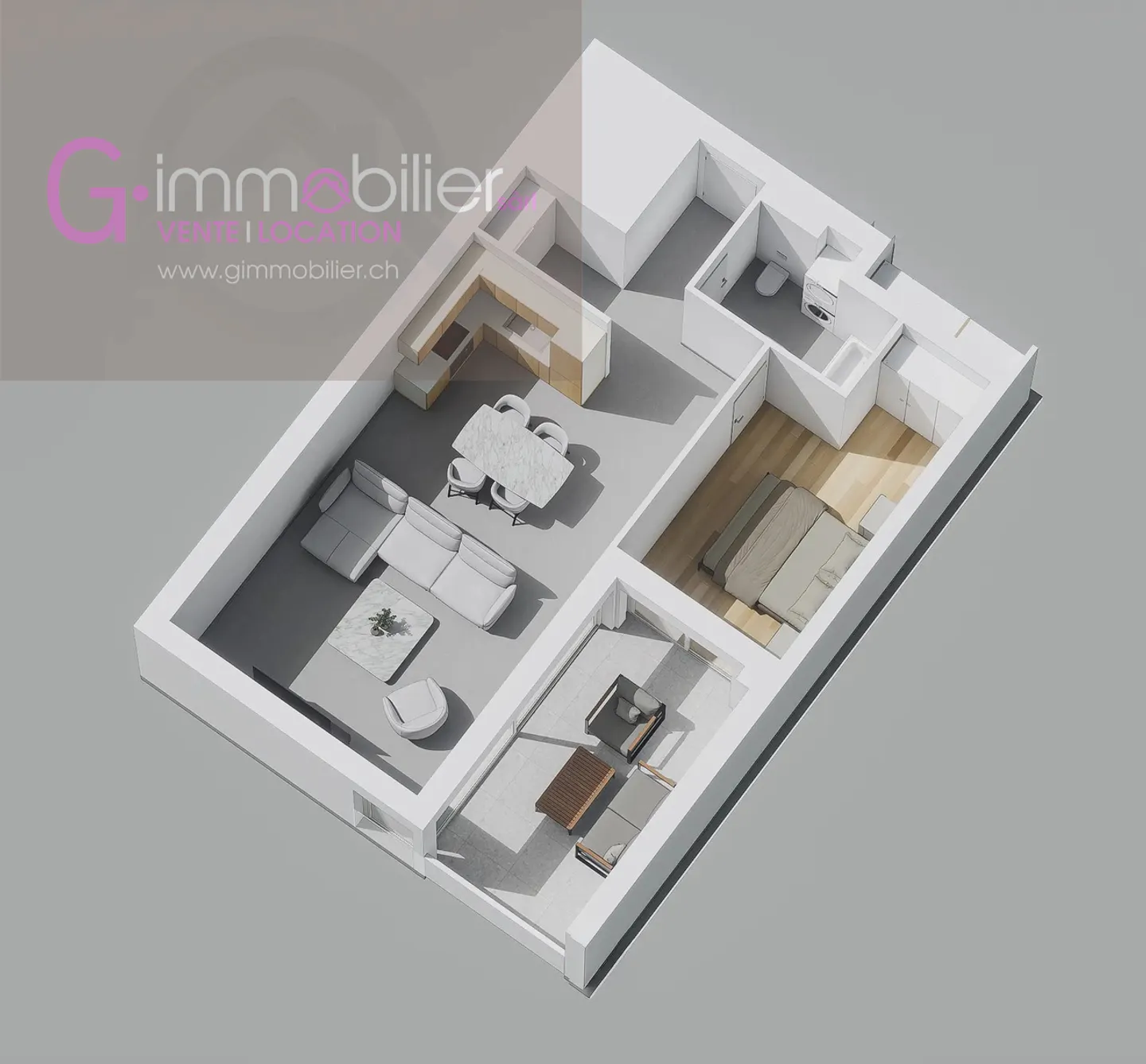 Nouvelle construction à Monthey - Appartements modernes au cœur du quartier Sous Gare - Photo 5 sur 5
