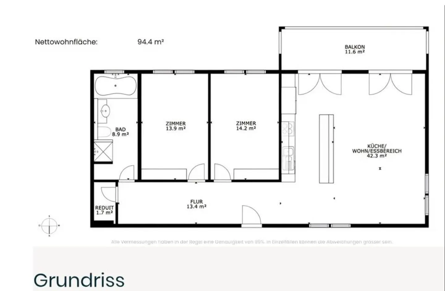 Stilvolle 3.5-Zimmer-Wohnung - Foto 11 von 11
