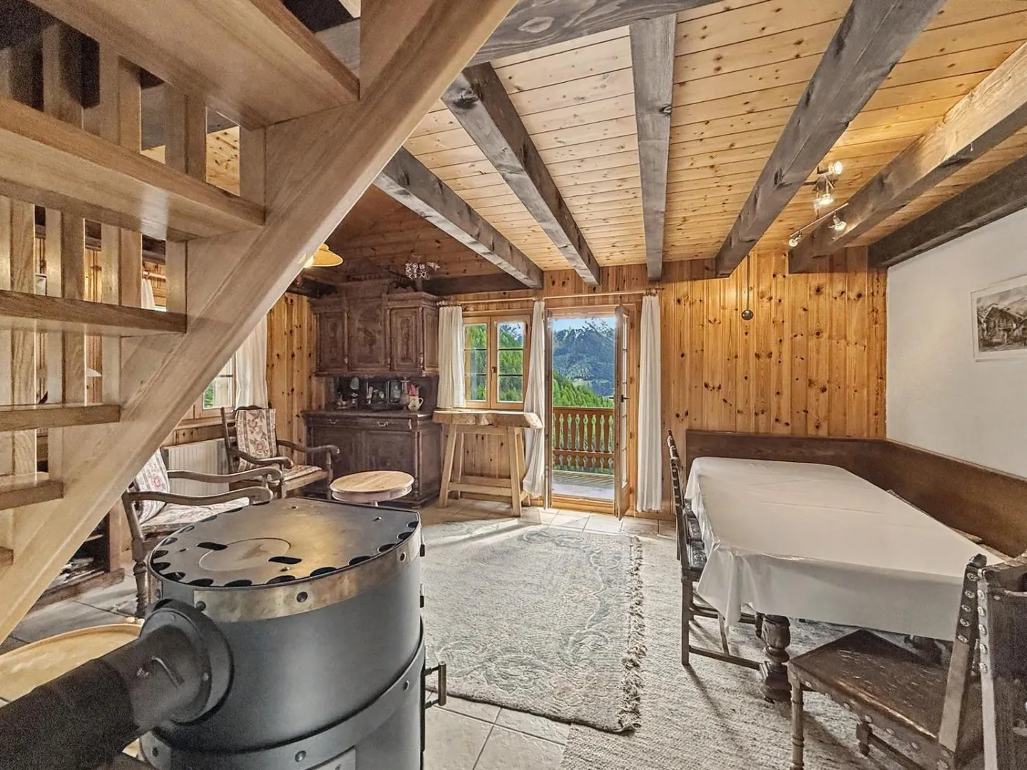Chalet a schiera con studio indipendente e bella vista libera - Foto 3 di 14