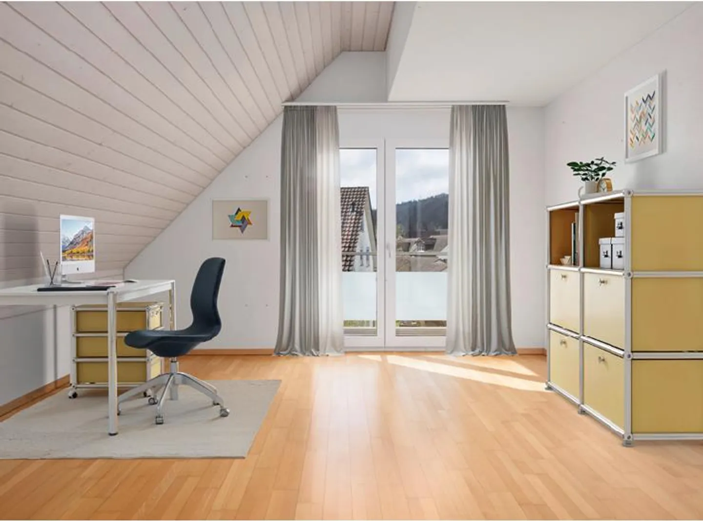 Spacious 5.5-room duplex apartment with balcony in Freienstein-Teufen - Photo 3 of 9