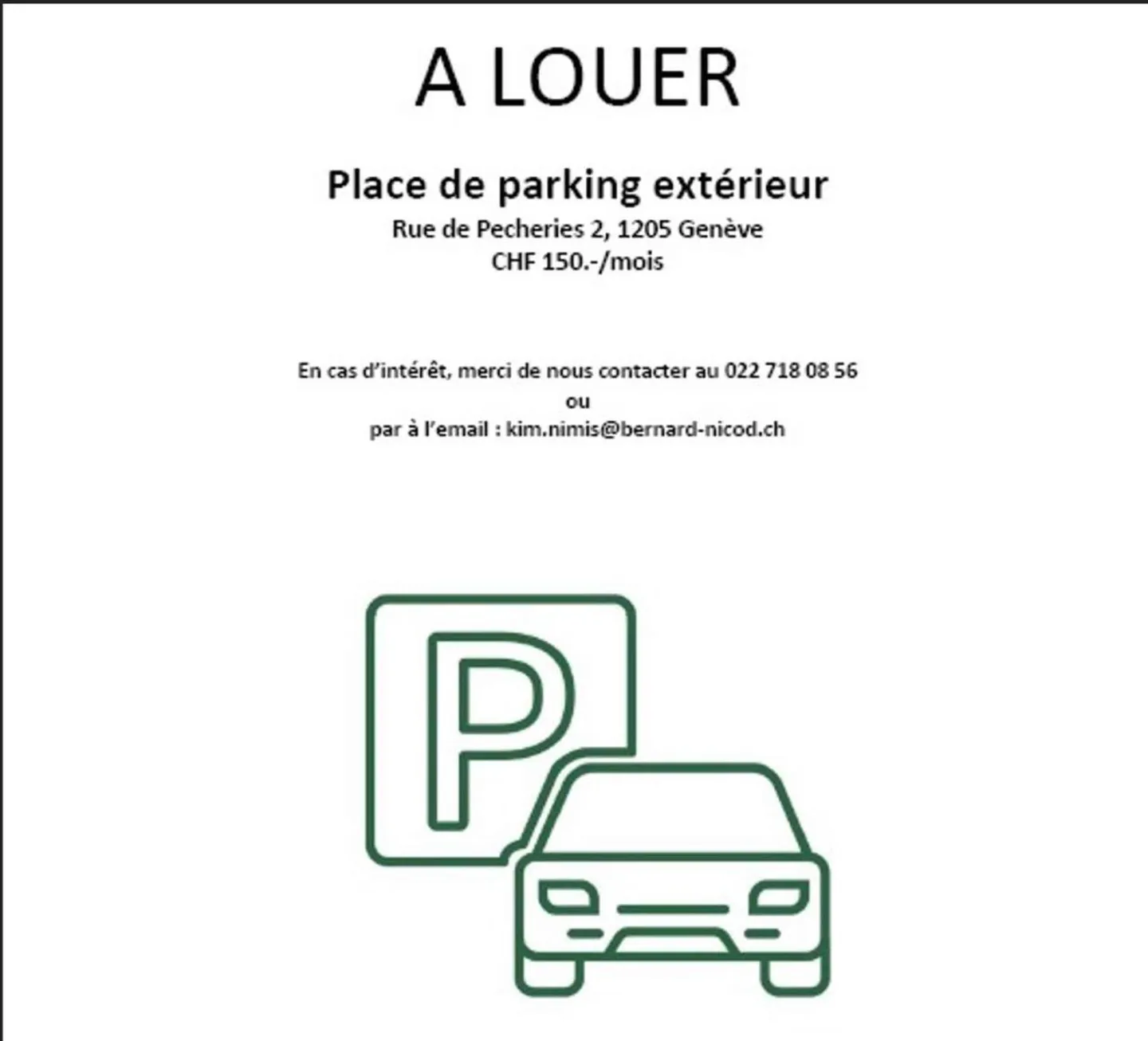 Außenparkplatz - Foto 1 von 1