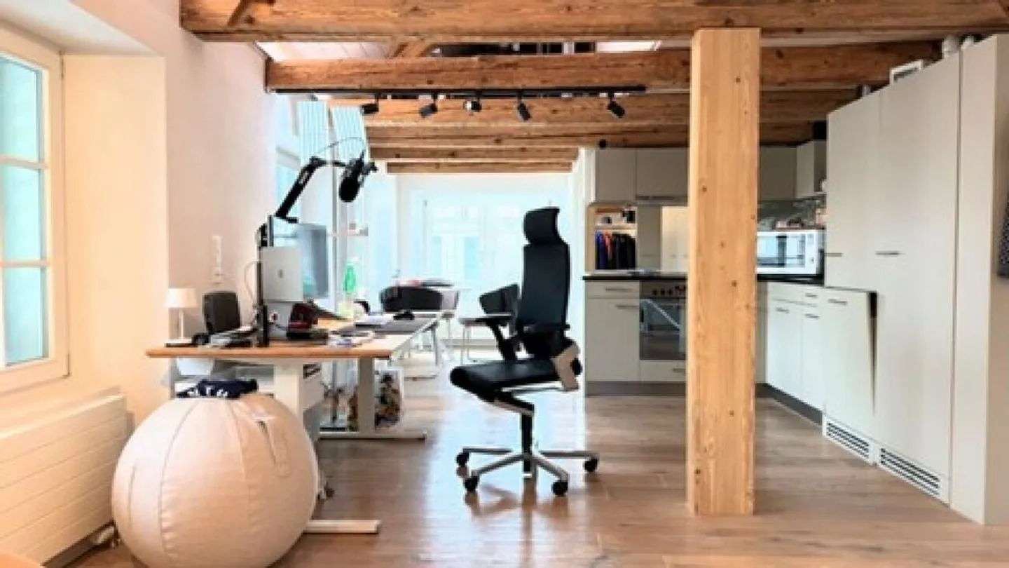 1.5 Room 1st Floor Middle Loft Apartment A5 in Männedorf - Photo 10 of 12